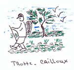 Trotte Cailloux, Pays de Castelnau-Montratier en Quercy Blanc. Trotte Cailloux, Pays de Castelnau-Montratier en Quercy Blanc.