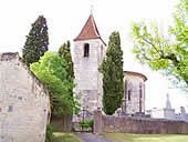 L'&eacute;glise Saint-Nicolas de Bovila &agrave; Fargues, canton de Montcuq en Quercy Blanc
