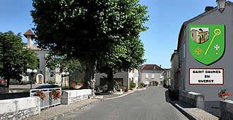 Saint-Daun&egrave;s dans le canton de Montcuq en Quercy Blanc